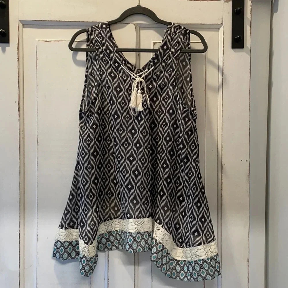 Pink Cadillac Sleeveless Blouse​